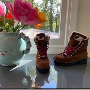 Amman Shearling Lined Hiking Boots